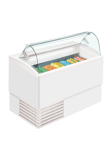 Isa Scoop Ice Cream Display - ISETTA 7LX Ice Cream Display Freezers ISA