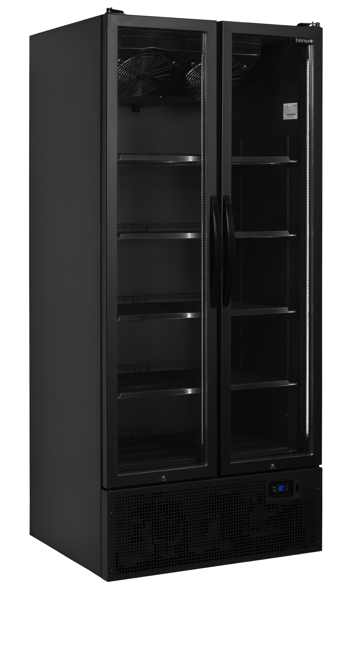 Tefcold Bottle Cooler - FS890H BLACK  Tefcold