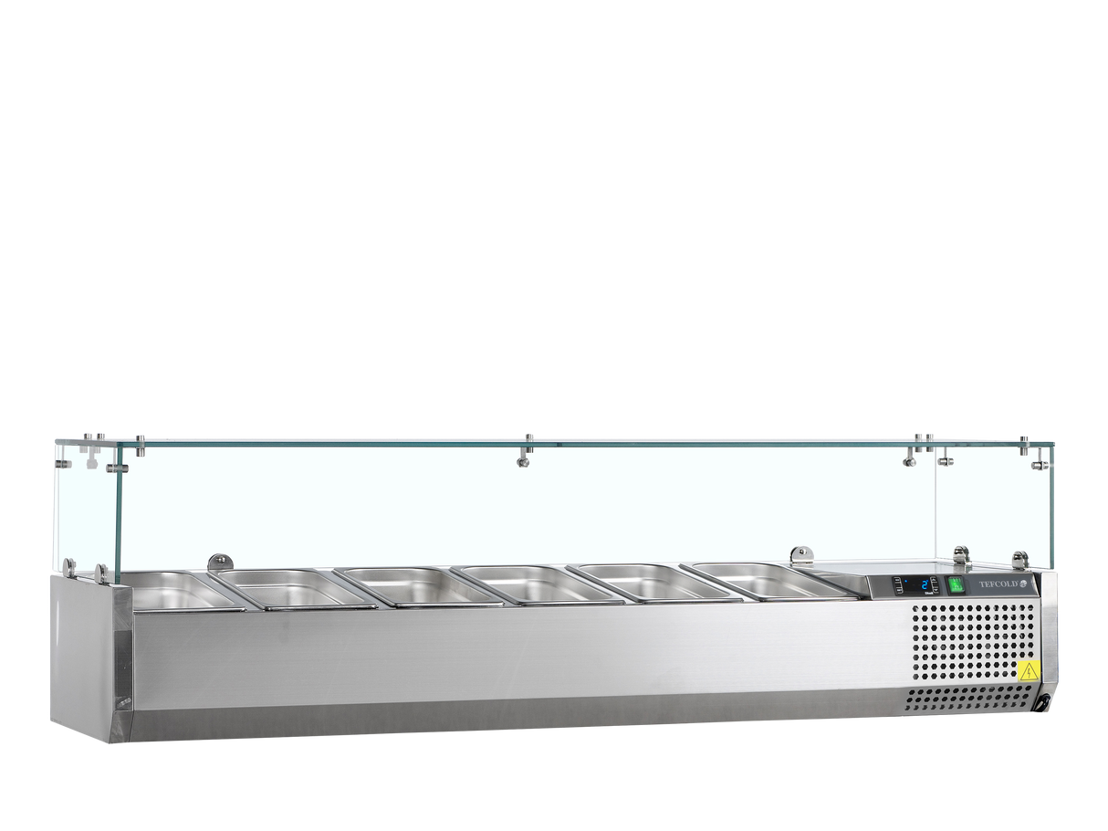 TEFCOLD Surface-mounted cooling GN1/4 - Glass surface - VK33-140