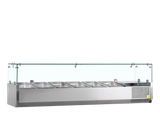 TEFCOLD Surface-mounted cooling GN1/4 - Glass surface - VK33-140