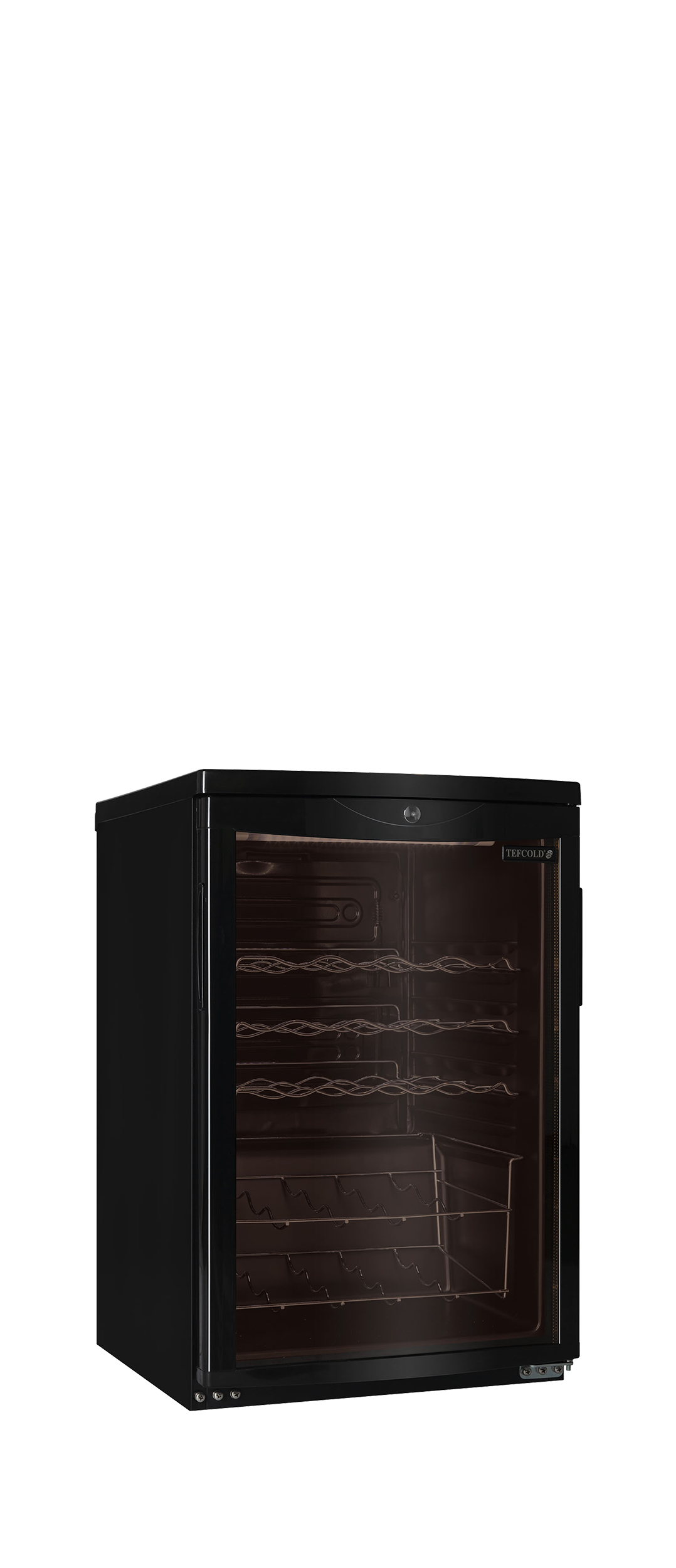 Tefcold Wine Cooler - SC85 BLACK  Tefcold