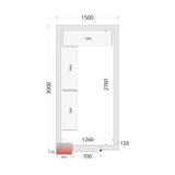 TEFCOLD Freezer panels 120 mm - CR 150x300x220