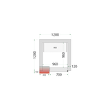 TEFCOLD Gefrierraum (komplett mit Monoblock) - CRNF1212