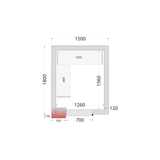 TEFCOLD Gefrierraum (komplett mit Monoblock) - CRNF1518