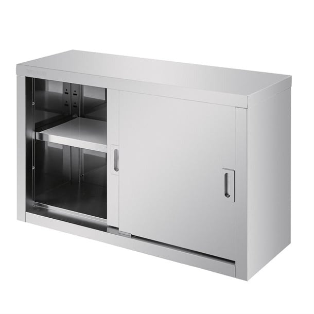 Vogue Stainless Steel Wall Cupboard - 900mm - CE150 Stainless Steel Wall Cupboards Vogue