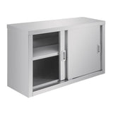 Vogue Stainless Steel Wall Cupboard - 900mm - CE150 Stainless Steel Wall Cupboards Vogue