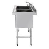 Vogue Double Deep Pot Wash Sink - CF406 Pot Wash Sinks Vogue