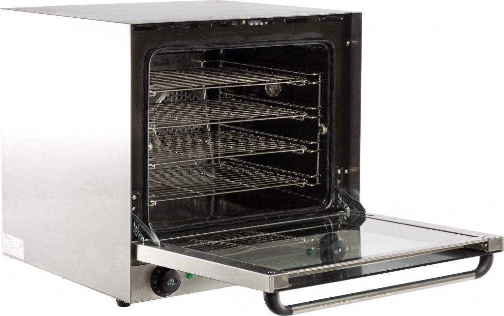 Combisteel Electric Twin Fan Convection Oven with Steam 5 x 2/3GN- 7466.0003 Convection Ovens Combisteel   