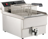 Combisteel Electric Counter Top Fryer Single Tank 10 Litre - 7455.1006 Countertop Electric Fryers Combisteel   