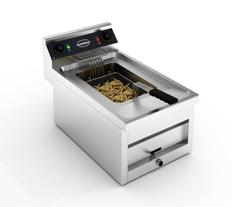 Combisteel Electric Counter Top Fryer 1x12L 9Kw - 7455.0935 Countertop Electric Fryers Combisteel   