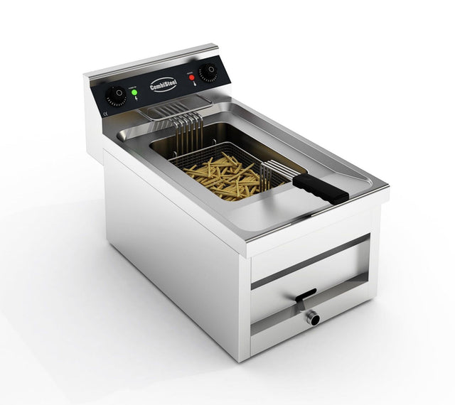 Combisteel Electric Counter Top Fryer 1x12L 9Kw - 7455.0935 Countertop Electric Fryers Combisteel   