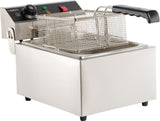 Combisteel Electric Counter Top Fryer Single Tank 6 Litre - 7455.1003 Countertop Electric Fryers Combisteel   