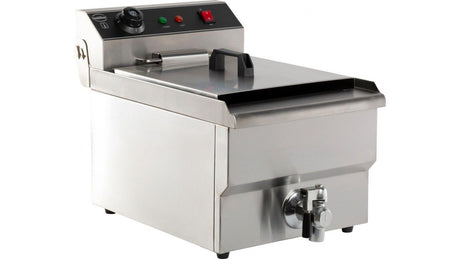 Combisteel Electric Counter Top Fryer Single Tank 8 Litre - 7455.1000 Countertop Electric Fryers Combisteel   