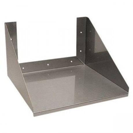 Combisteel Microwave Shelf 530mm Wide x 444mm Deep - 7452.1102 Stainless Steel Microwave Shelves Combisteel   