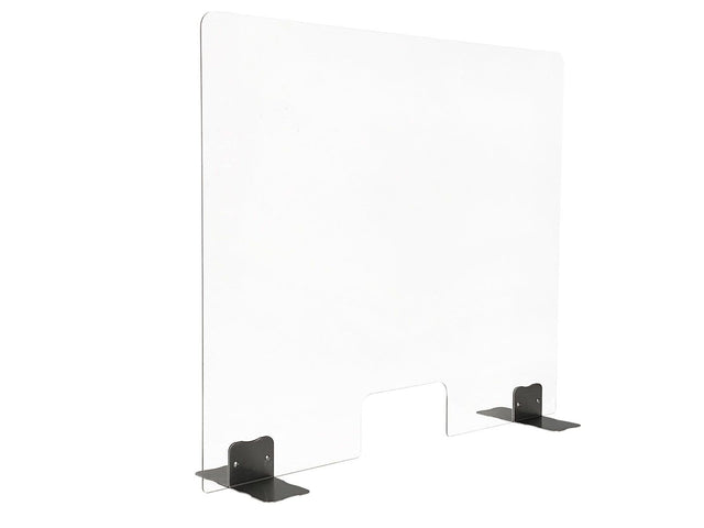 Combisteel Plexi Glass Screen with Cut Out 1000 x 850mm - 7013.1915 Protective Perspex Screens Combisteel   