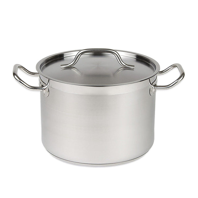 Combisteel Stainless Steel Midi Stock Pot With Lid 10 Litre - 7501.0050 Stock Pots Combisteel   