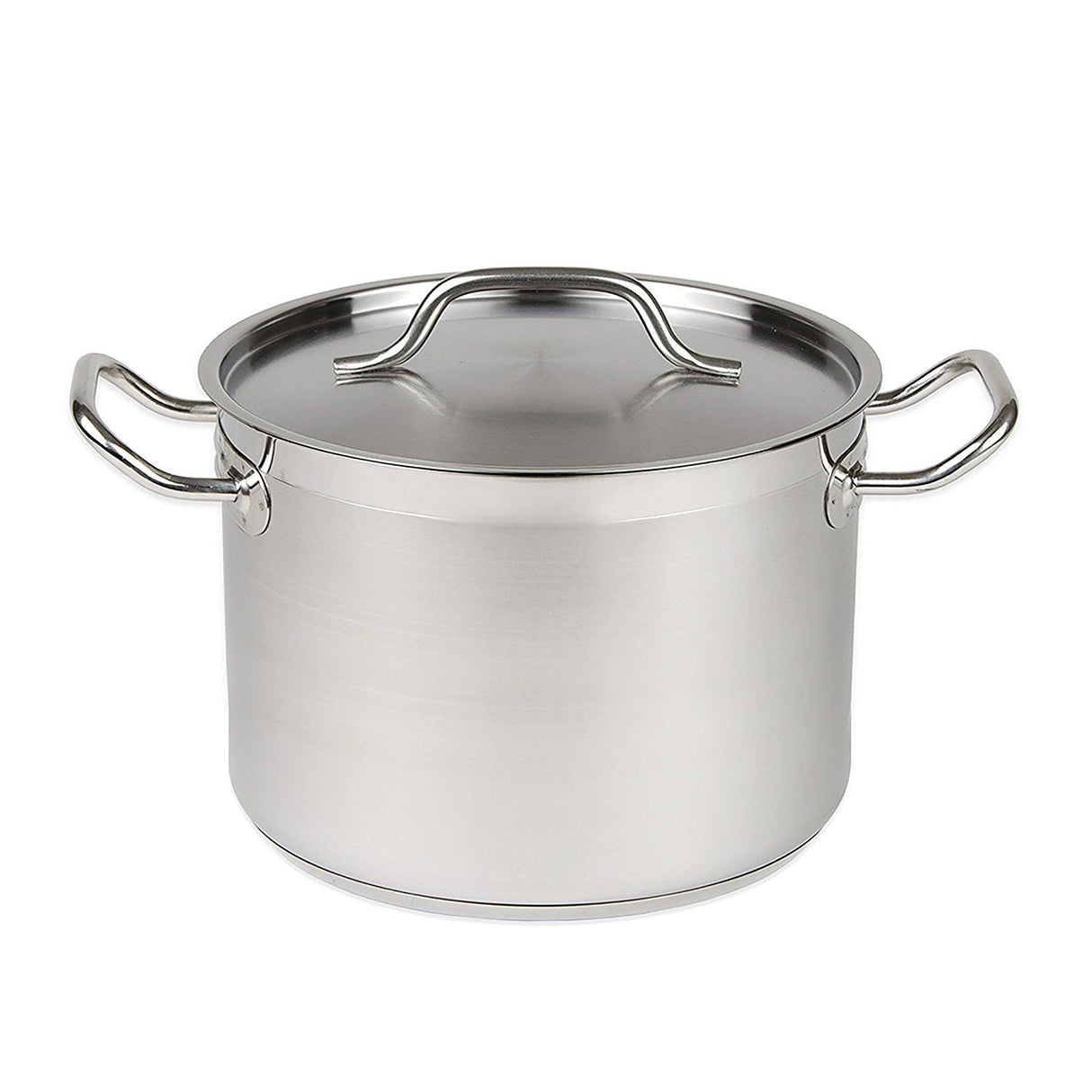 Combisteel Stainless Steel Midi Stock Pot With Lid 22 Litre - 7501.0060 Stock Pots Combisteel   