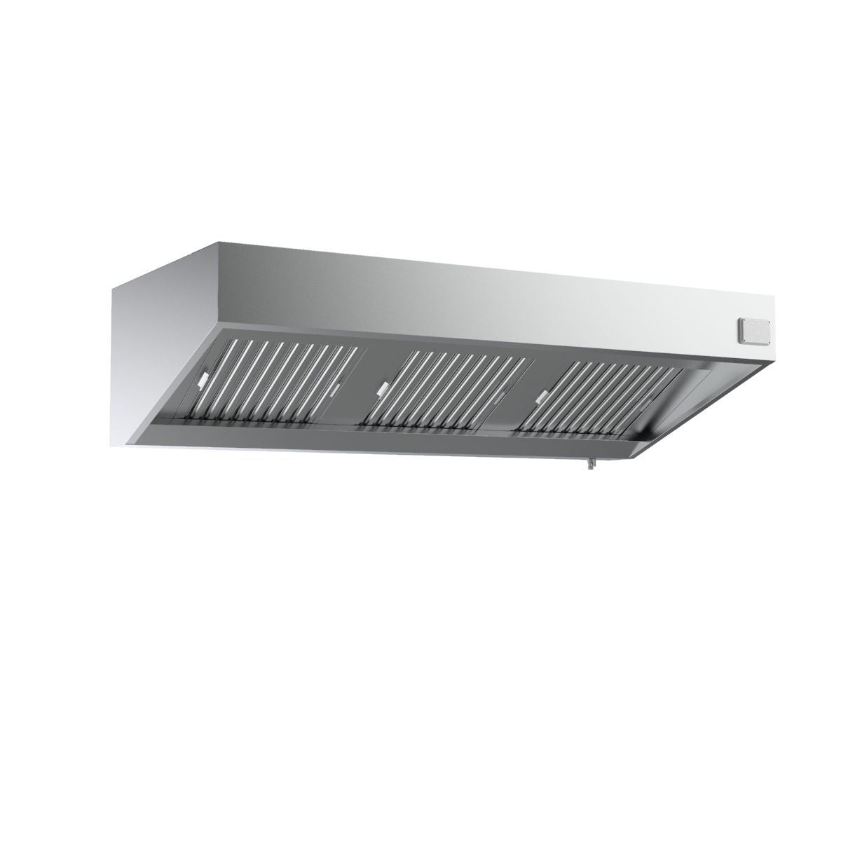 Combisteel Stainless Steel Wall-Mounted Extraction Hood Complete Unit 1000mm Wide - 7333.0700 Kitchen Canopies & Cooker Hoods Combisteel   