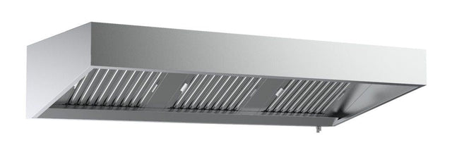 Combisteel Stainless Steel Wall-Mounted Extraction Hood 2000mm Wide - 7333.0615 Kitchen Canopies & Cooker Hoods Combisteel   