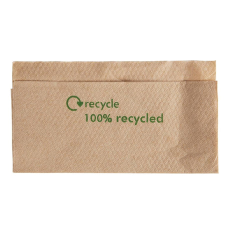 Compostable Kraft Lunch Napkins 320 x 300mm (Pack of 6000) - GH030 Paper Napkins Non Branded