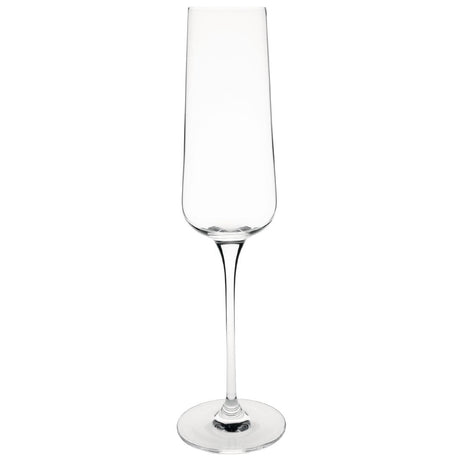 Olympia Claro One Piece Angular Champagne Flute 260ml (Pack of 6) - CS467  Olympia