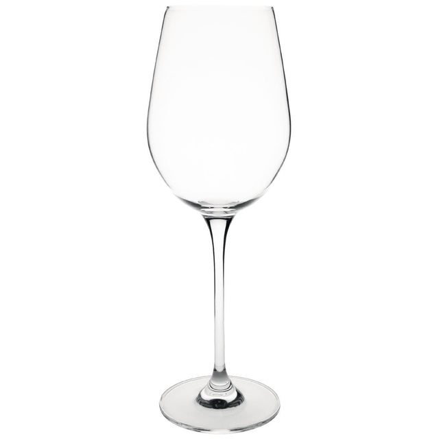 Olympia Campana One Piece Crystal Wine Glasses 380ml (Pack of 6) - CS494  Olympia