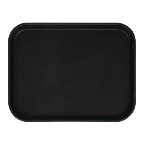 Cambro Camtread Fibreglass Rectangular Non-Slip Tray Black 457mm - CT277  Cambro