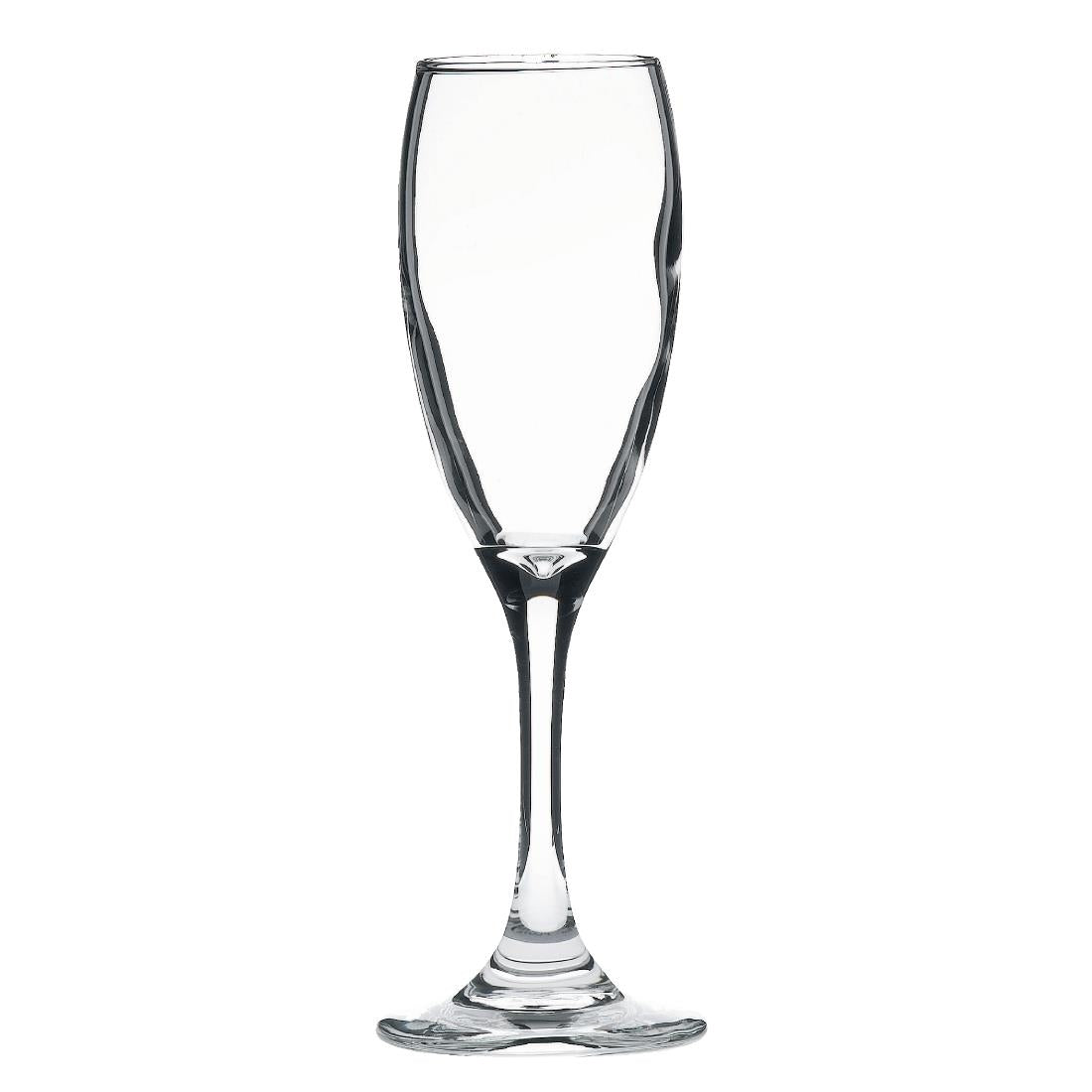 Libbey Teardrop Champagne Flutes 170ml (Pack of 12) - CT484  Libbey