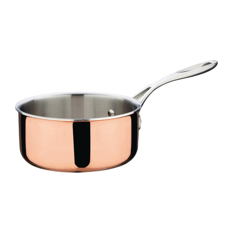 Vogue Copper Tri-Wall Saucepan 160mm - CT998  Vogue