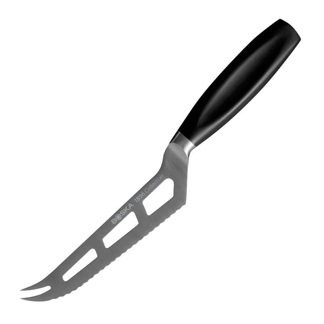 Boska Semi-Hard Cheese Knife Black Handle 210mm - CU106  Boska