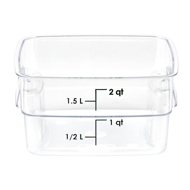 Cambro FreshPro Camsquare Food Storage Container 1.9Ltr - CU136  Cambro