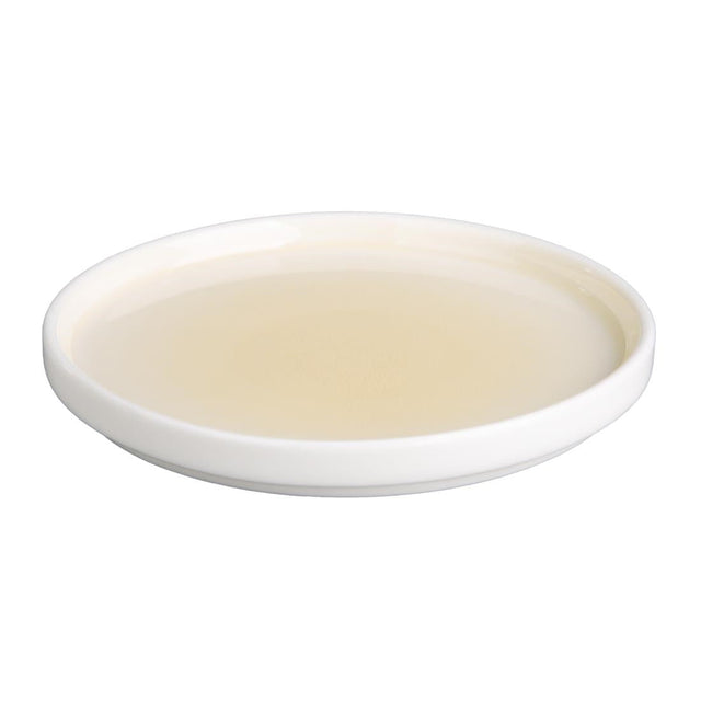 Olympia Fondant Plates Lemon 156mm (Pack of 6) - CU411  Olympia