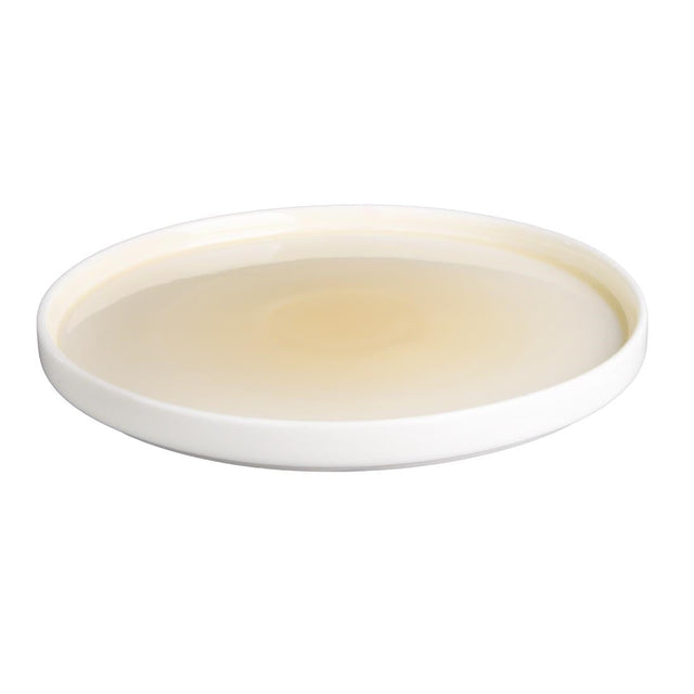 Olympia Fondant Plates Lemon 270mm (Pack of 4) - CU416  Olympia