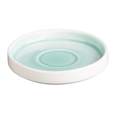 Olympia Fondant Saucers Mint 115mm (Pack of 6) - CU441  Olympia