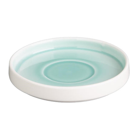 Olympia Fondant Saucers Mint 136mm (Pack of 6) - CU443  Olympia