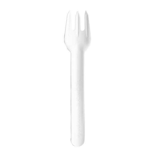 Vegware Compostable Paper Fork (Pack 1000) - CU543  Vegware