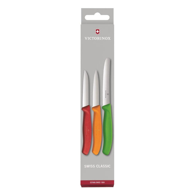 Victorinox 3 Piece Paring Knife Set - CU556  Victorinox