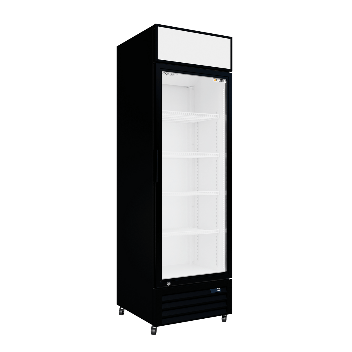 Cubo Drankenkoelkast 335L - Glazen deur met reclamedisplay - Afsluitbaar met slot - Energiezuinig - CS-370W-EE