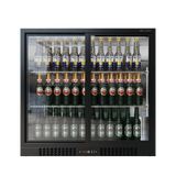 Cubo Barkühlschrank 207L - 2 Glasschiebetüren - Abschließbar - CS-210S-EE
