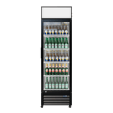 Cubo Drankenkoelkast 335L - Glazen deur met reclamedisplay - Afsluitbaar met slot - Energiezuinig - CS-370W-EE