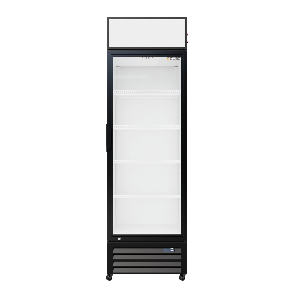 Cubo Drankenkoelkast 335L - Glazen deur met reclamedisplay - Afsluitbaar met slot - Energiezuinig - CS-370W-EE
