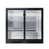 Cubo Barkühlschrank 207L - 2 Glasschiebetüren - Abschließbar - CS-210S-EE
