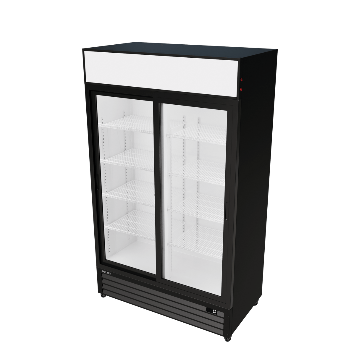 Cubo Drankenkoelkast 525L - 2 Schuifdeuren van glas met luifel voor verkoop - Afsluitbaar - CS-690B-EE