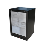 CUBO Barkoelkast 121L - 1 glazen deur met laag profiel - Afsluitbaar - Energiezuinig - CS-130HC-EE