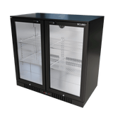 Cubo Barkoelkast 207L - 2 Scharnierende glazen deuren - Afsluitbaar met slot - CS-210H-EE