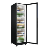 CUBO Display Fridge 373L - 1 Glass Door with LED lights- Lockable - Energy Efficient - CS-390W