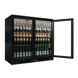 Cubo Barkoelkast 207L - 2 Scharnierende glazen deuren - Afsluitbaar met slot - CS-210H-EE