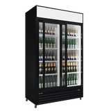 Cubo Drankenkoelkast 525L - 2 Schuifdeuren van glas met luifel voor verkoop - Afsluitbaar - CS-690B-EE