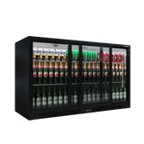 Cubo Barkoelkast 293L - 3 Schuifdeuren van glas met laag profiel - Afsluitbaar - CS-320SC-EE