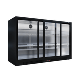 Cubo Barkühlschrank 324L - 3 Glasschiebetüren - Abschließbar - CS-320S-EE